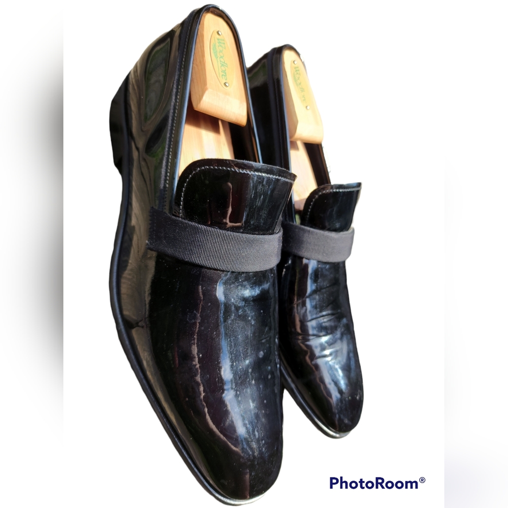 Men's Salvatore Ferragamo Antoane Black Dress Loafers